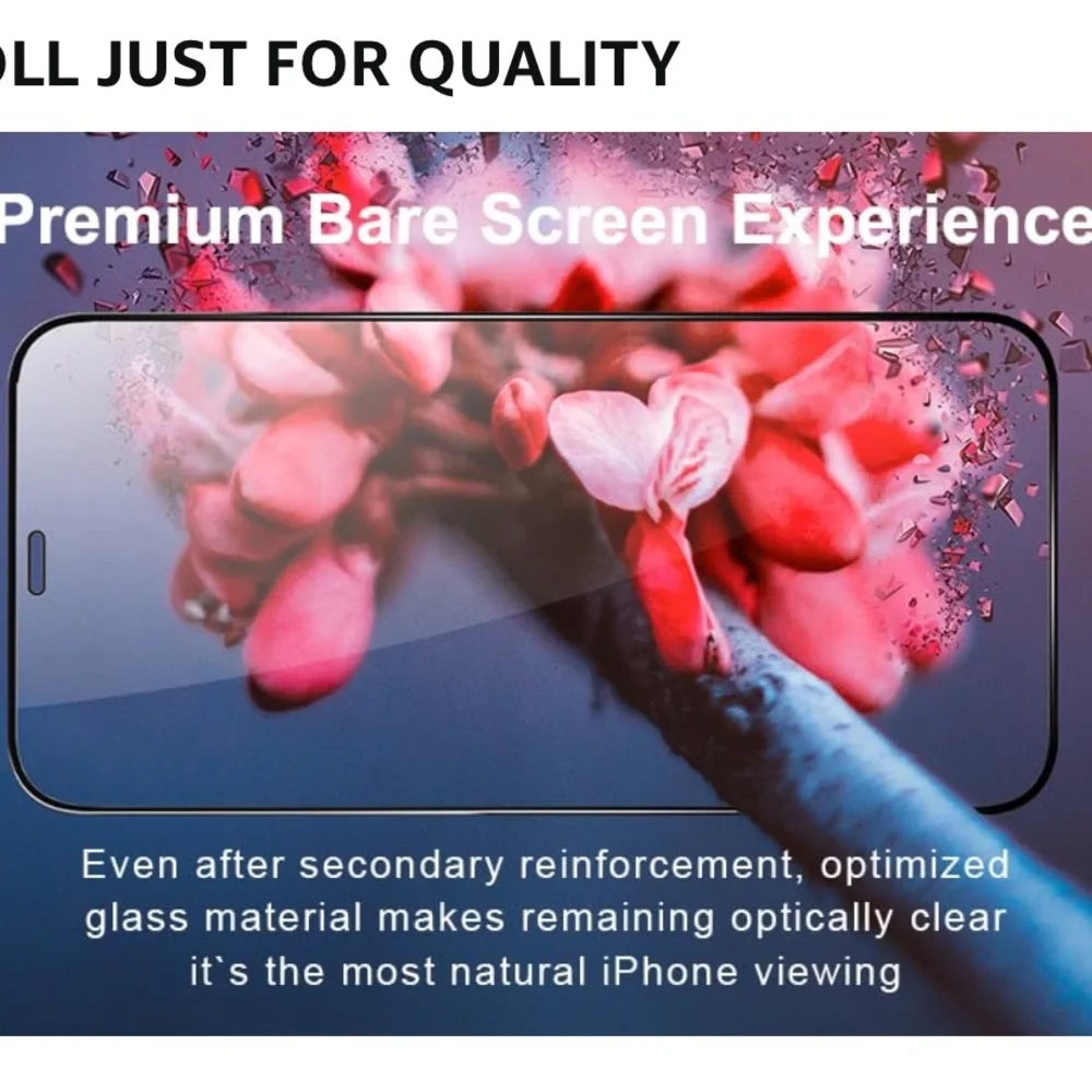 Privacy Screen Protector for Apple iPhone 11 - Black